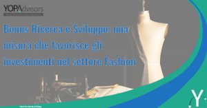 Ricerca e Sviluppo nel settore Fashion